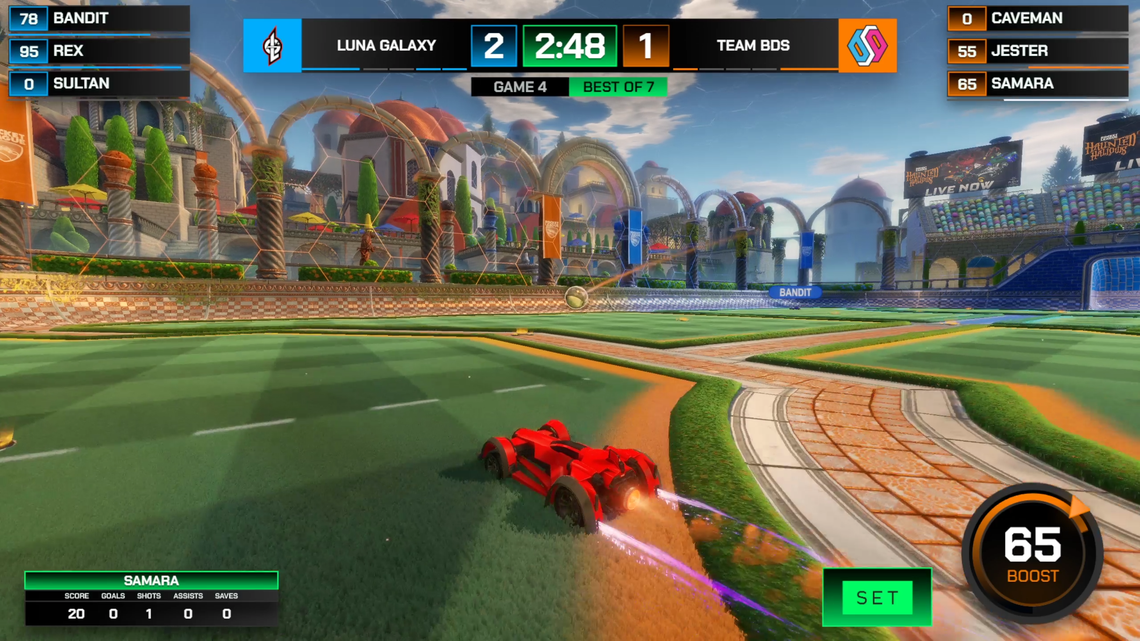 Custom Dynamic Overlay HUD for Rocket League
