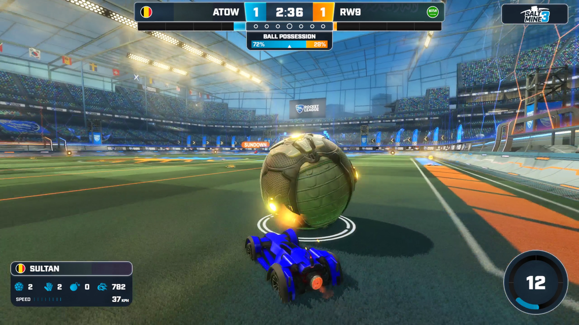 Custom Rocket League Game Overlay