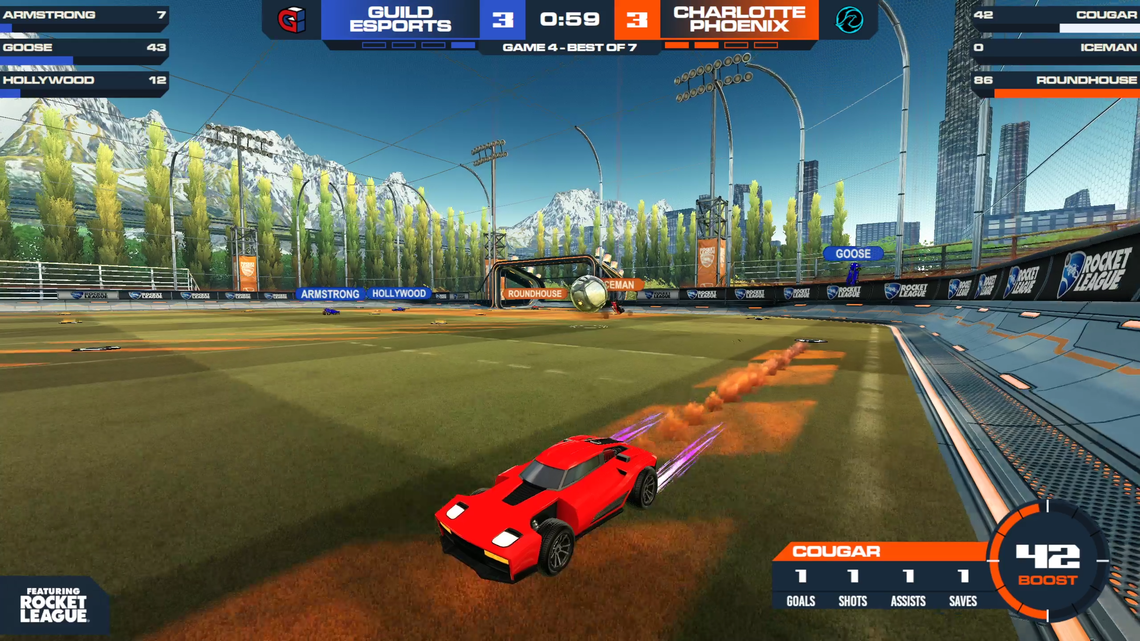 Rocket League Overlay HUD